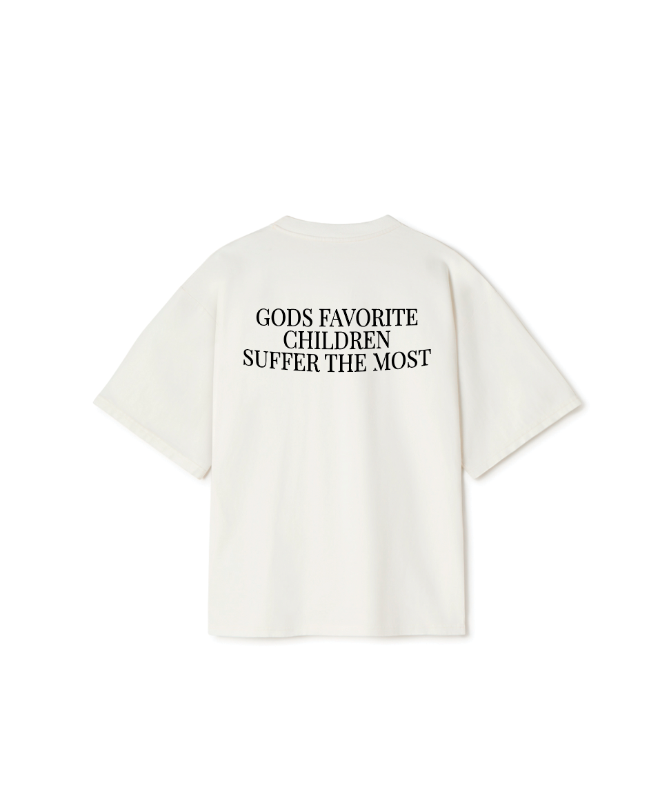 GODS FAVORITE CHILDREN TEE - BONE